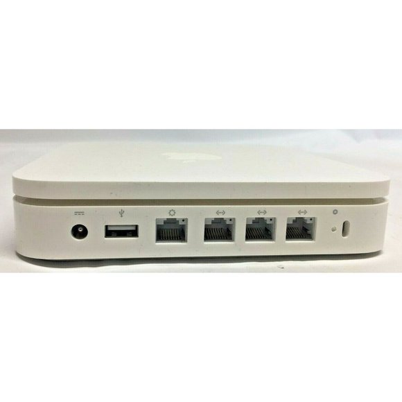 Apple Airport Extreme Base Station Router Model A1408 with AC adapter A1202 OEM - Picture 5 of 10